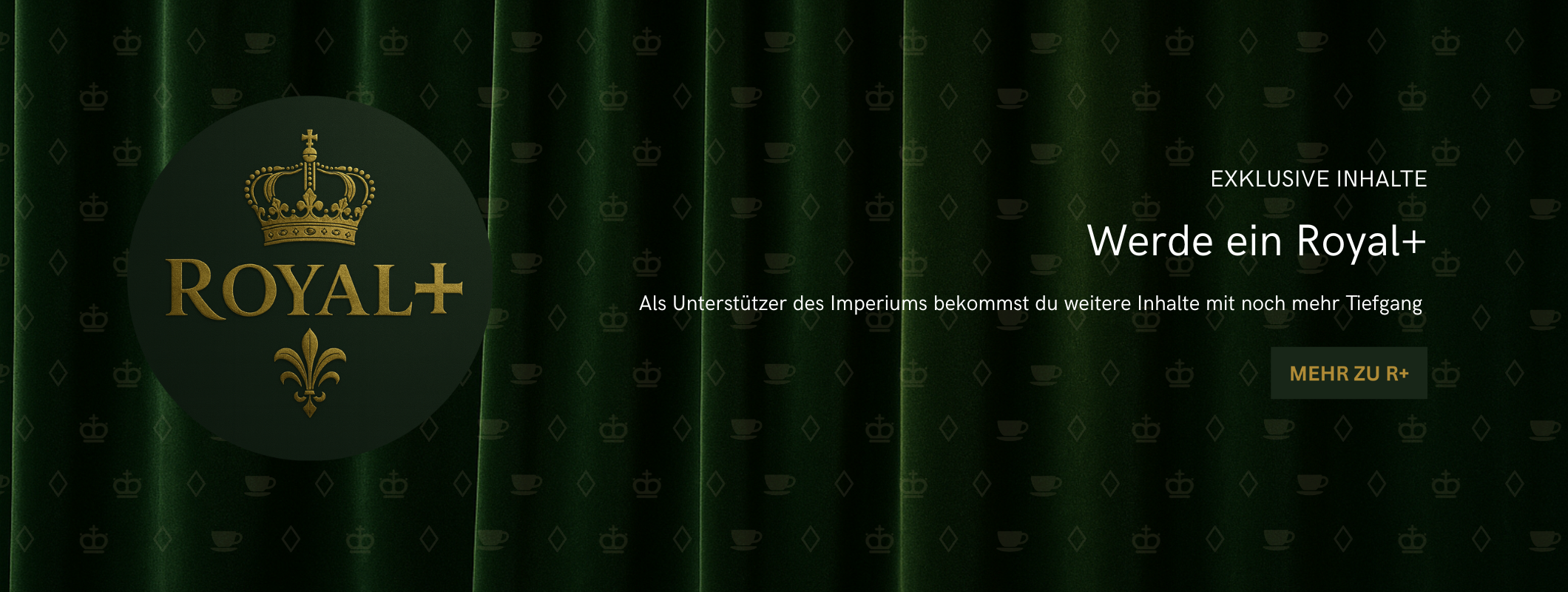 Royal+ Mitglied werden