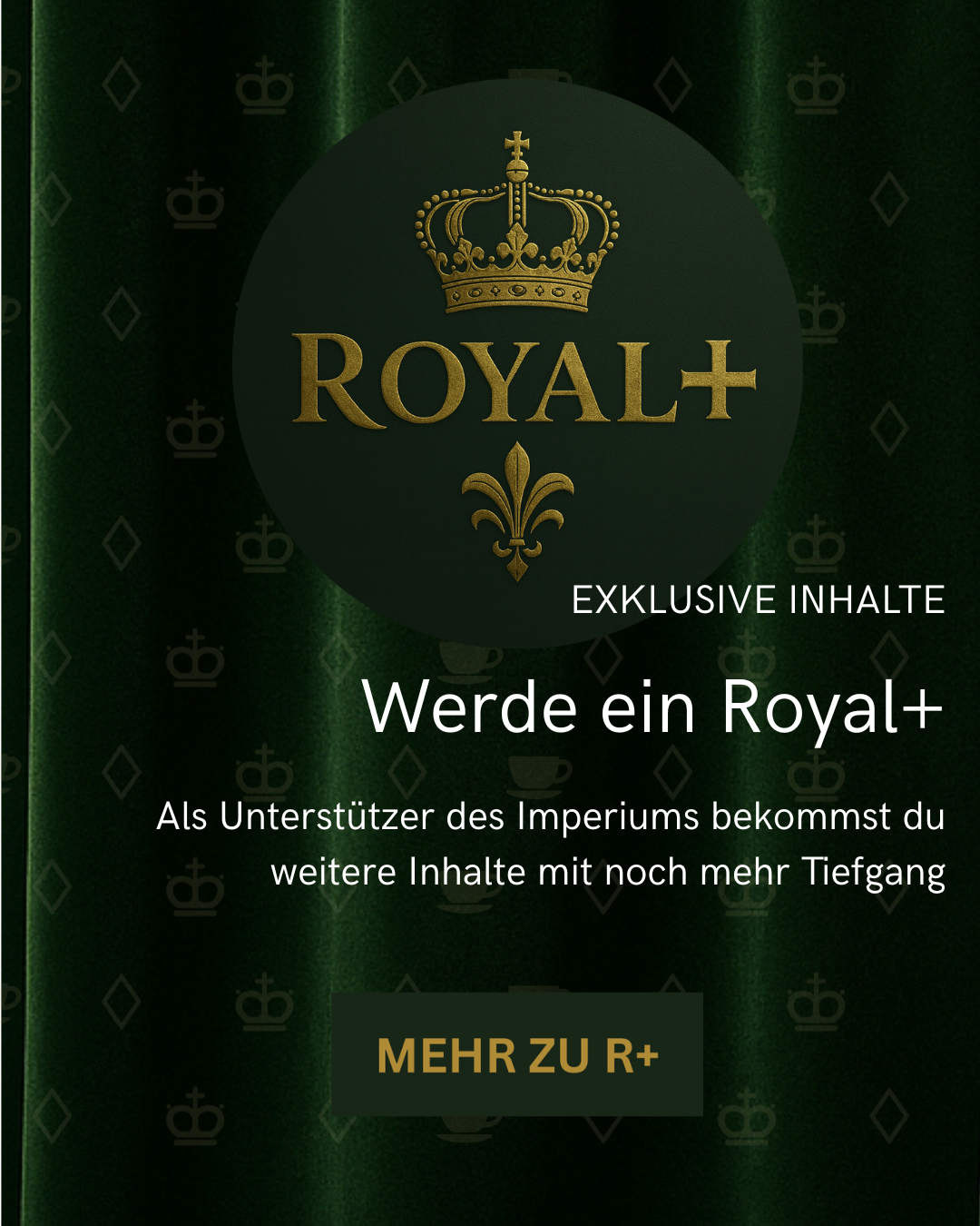 Royal+ Mitglied werden