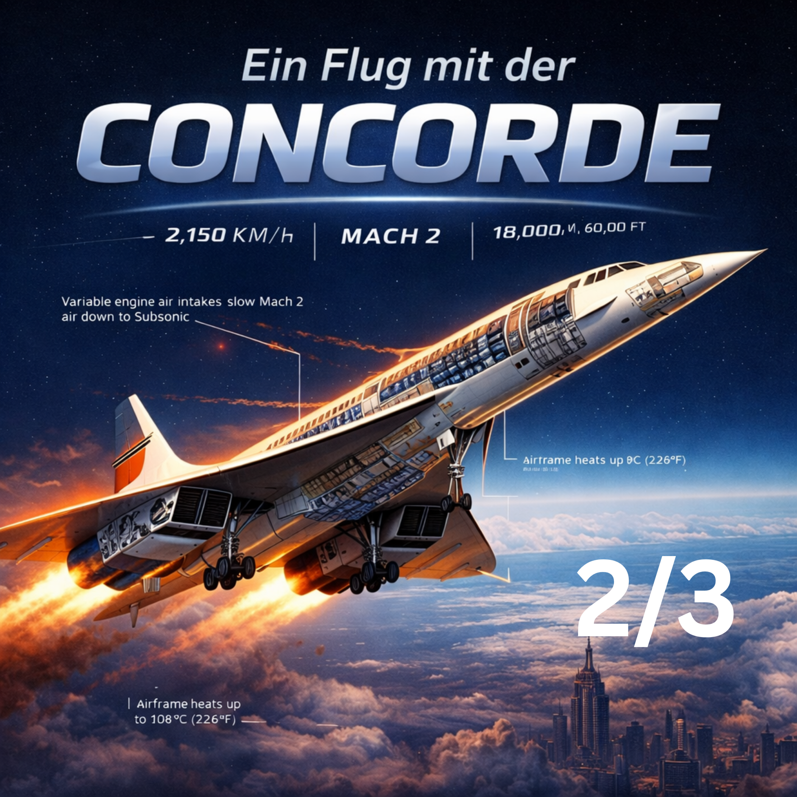 Ein Flug mit der Concorde 2/3 (CR009)
